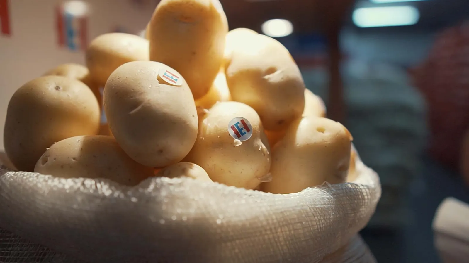 Sacos de batata